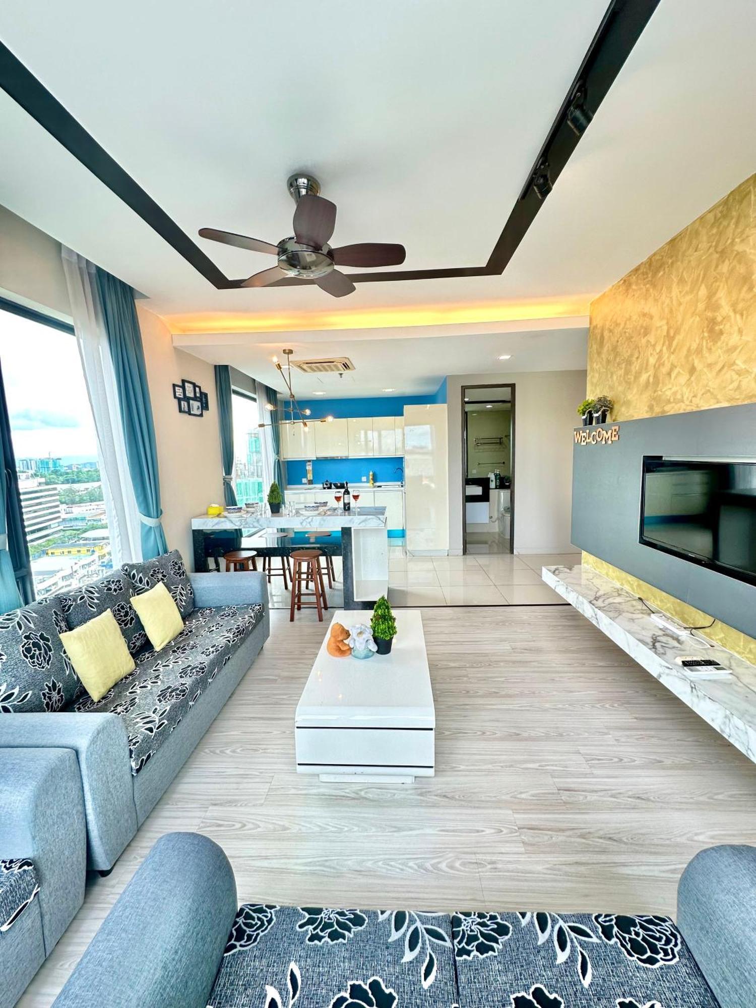 Cozy Living Sky Apartment Kota Kinabalu Esterno foto
