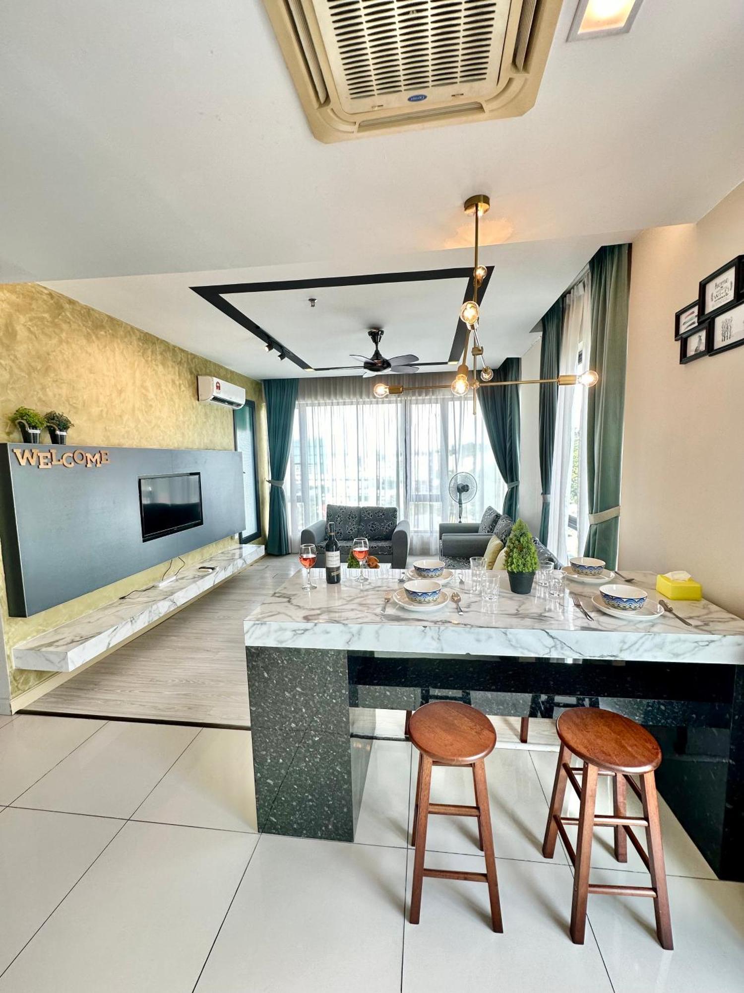 Cozy Living Sky Apartment Kota Kinabalu Esterno foto