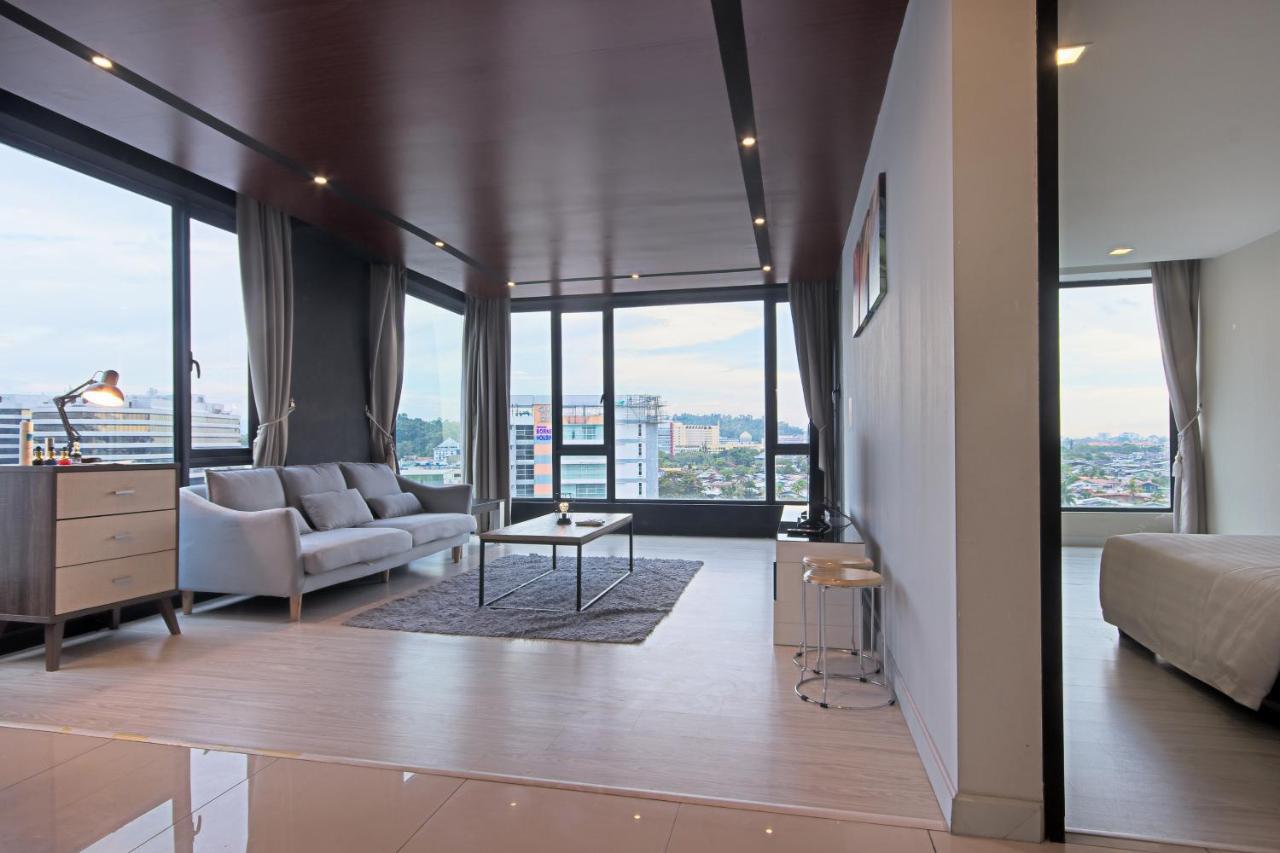 Cozy Living Sky Apartment Kota Kinabalu Esterno foto