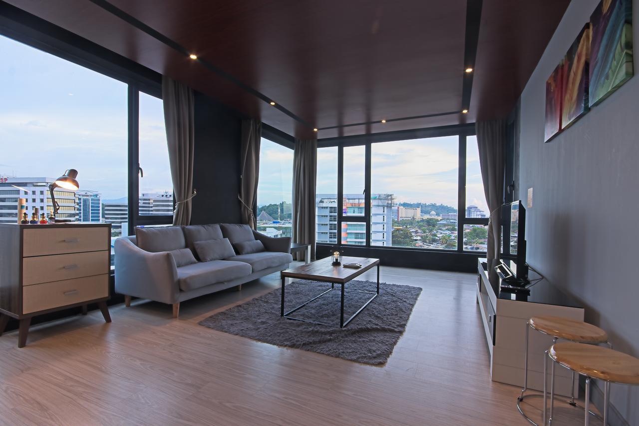 Cozy Living Sky Apartment Kota Kinabalu Esterno foto