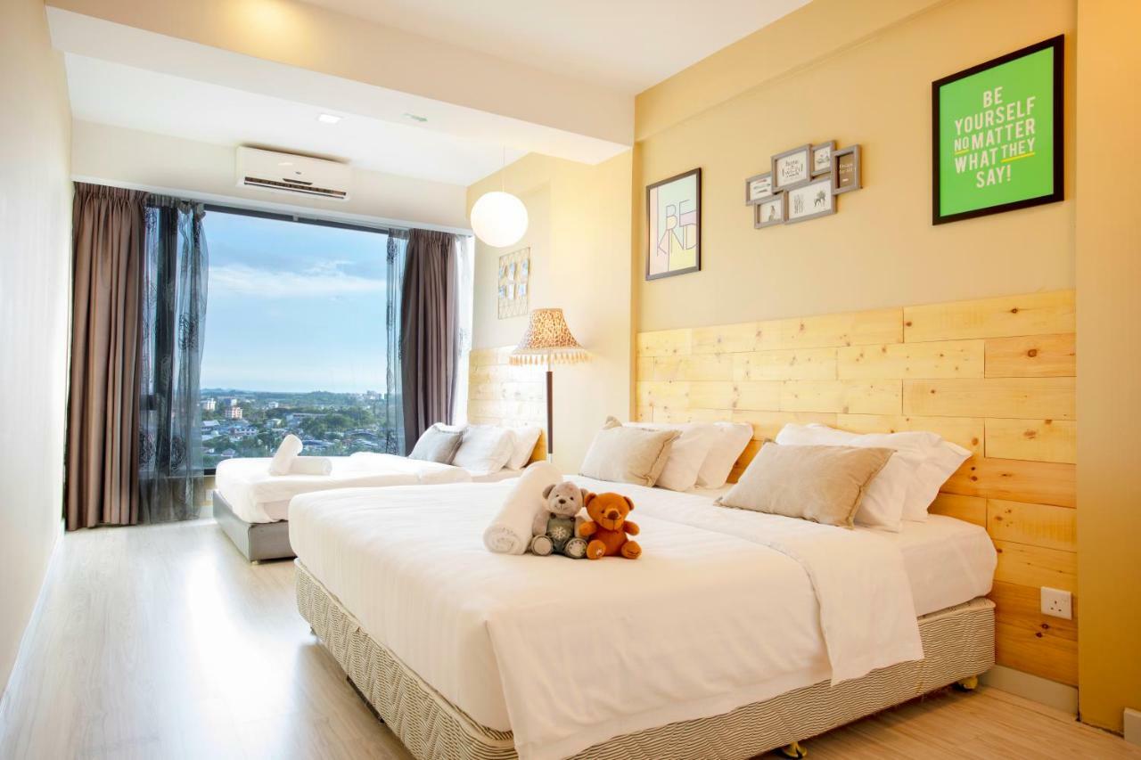 Cozy Living Sky Apartment Kota Kinabalu Esterno foto