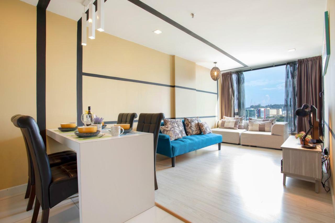 Cozy Living Sky Apartment Kota Kinabalu Esterno foto