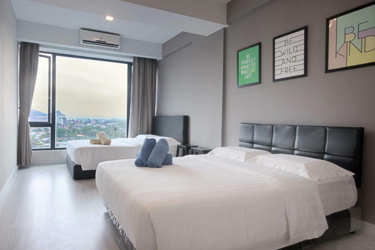 Cozy Living Sky Apartment Kota Kinabalu Esterno foto