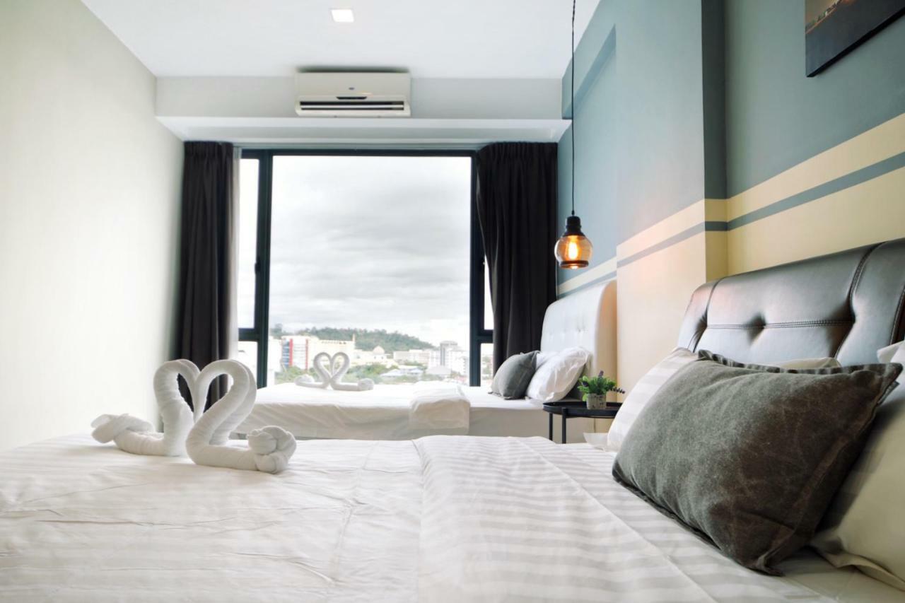 Cozy Living Sky Apartment Kota Kinabalu Esterno foto