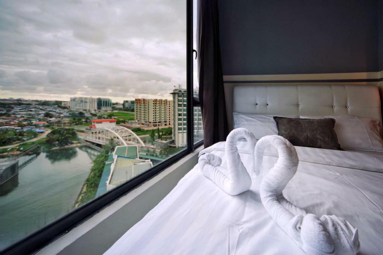 Cozy Living Sky Apartment Kota Kinabalu Esterno foto