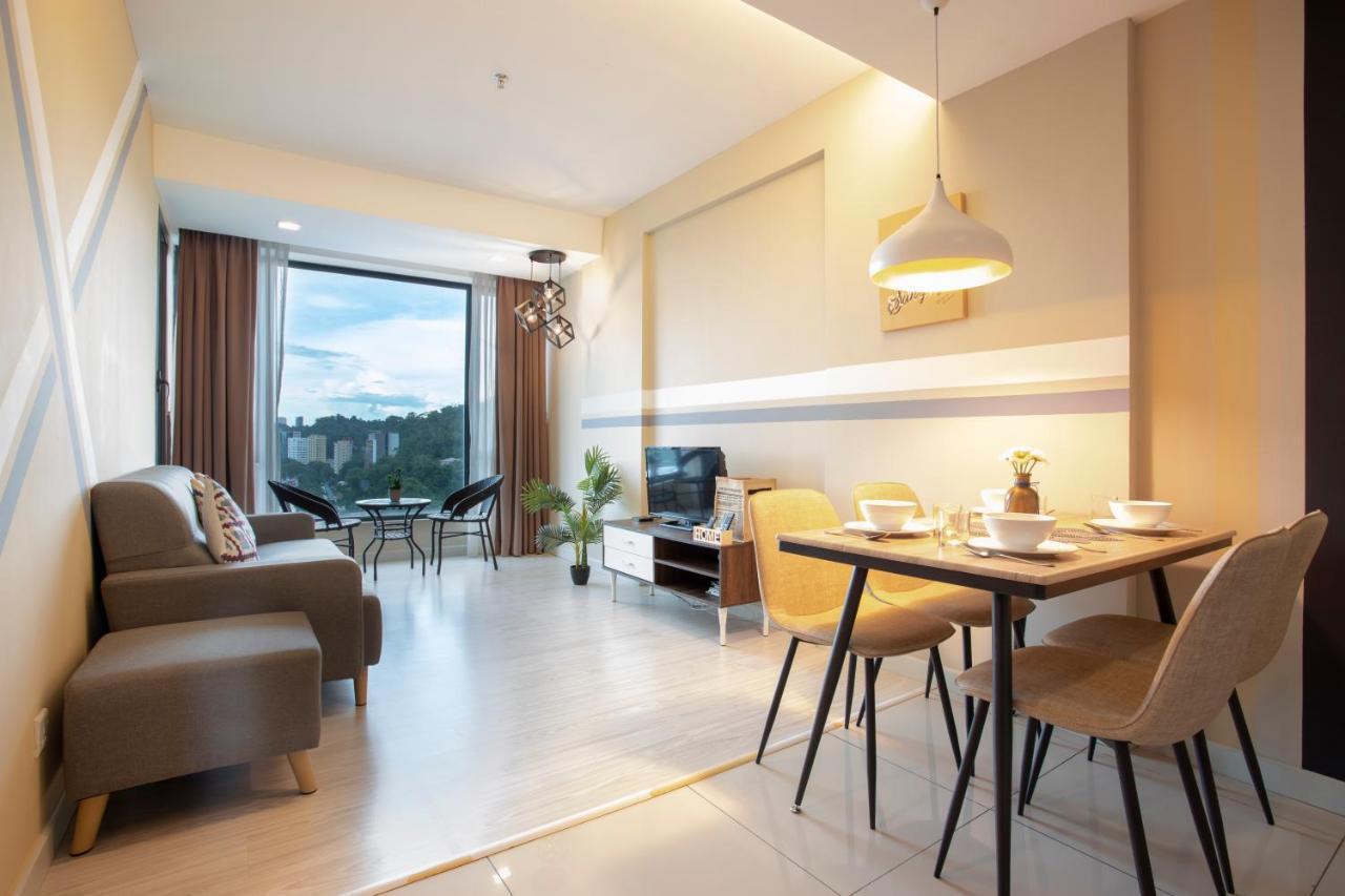 Cozy Living Sky Apartment Kota Kinabalu Esterno foto