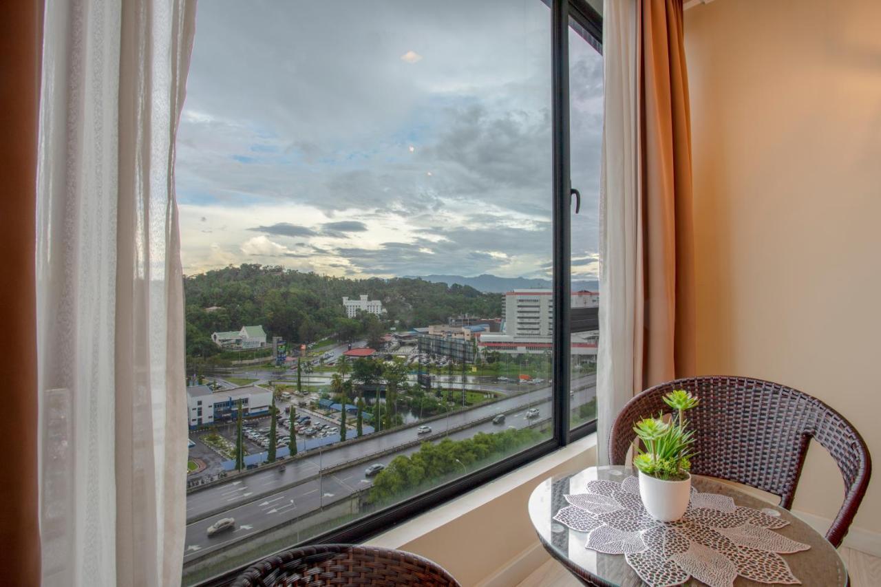 Cozy Living Sky Apartment Kota Kinabalu Esterno foto